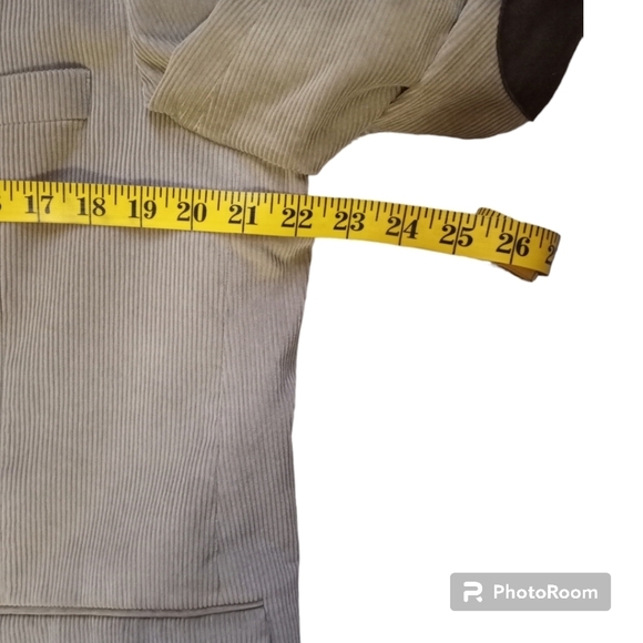 Saddlebred Corduroy Tan Blazer Size 44R - Picture 7 of 12